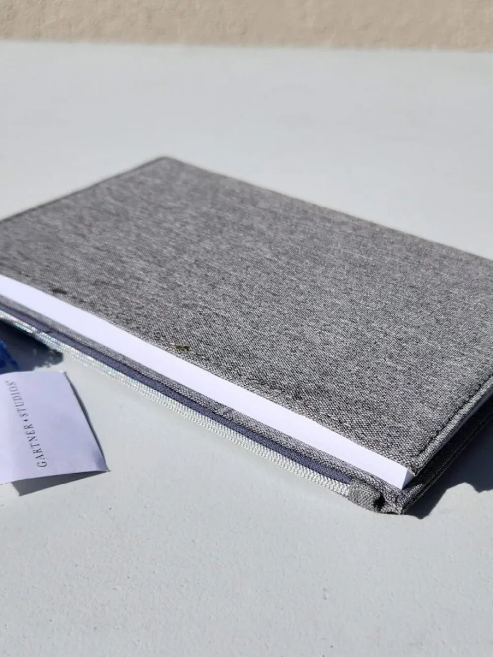 New Gartner Studios Fabric Zippered Journal 6